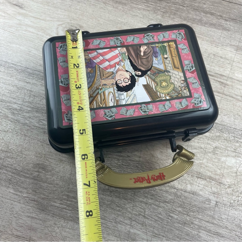 Vintage Harry Potter Plastic School Box 7x5x3” Pencil Supply Case - Picture 8 of 9